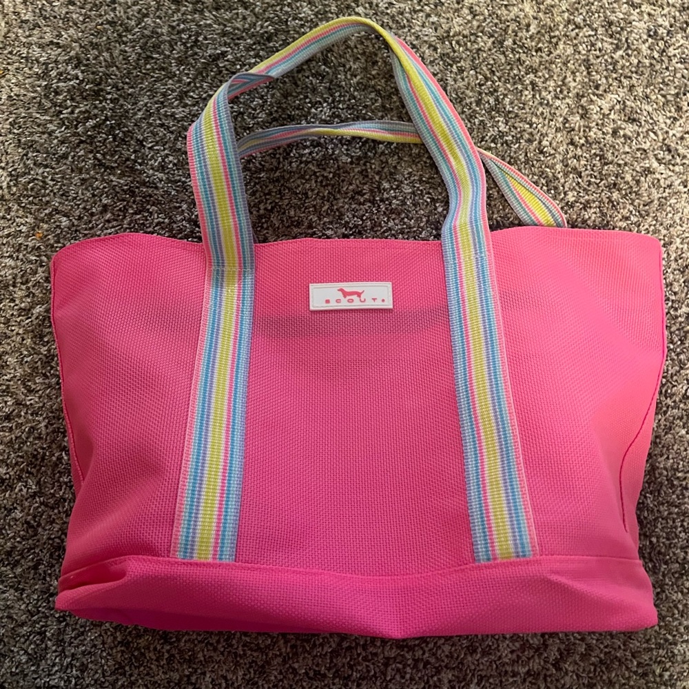Scout Pink Tote Bag, for beach, pool